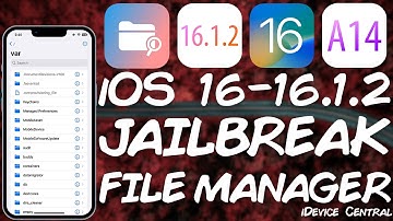 iOS 16 - 16.1.2 JAILBREAK News: New File Manager App RELEASED With Full Disk Access! (All Devices)
