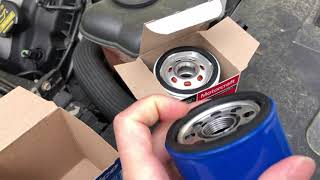 watch this before using a different oil filter