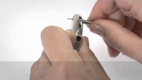 034 - How to remove a tamper resistant earhook from the Cochlear Nucleus 6 Sound Processor