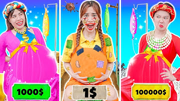 BÀ BẦU NGHÈO VS GIÀU VS SIÊU GIÀU TẠI BỆNH VIỆN | Ai Sở Hữu Dịch Vụ Tốt Nhất? | Biệt Đội Tấm Cám