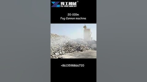 Mastering Dust Control: How Fog Cannons Revolutionize Dust Suppression