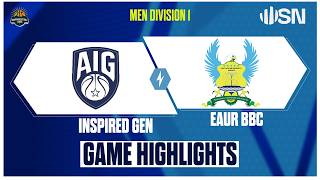 INSPIRED GEN Vs EAUR BBC | Rwanda Men's Division One Basketball Full Game Highlights - 14th May
