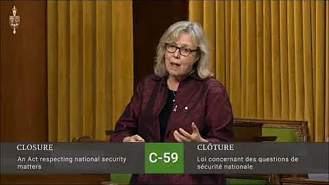 Elizabeth May: Bill C-59 is an improvement to Bill C-51, but there hasn't been enough debate