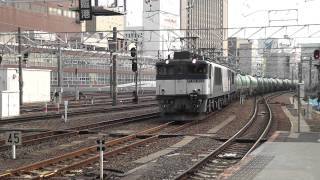 EF64-1026+1012号機牽引 専用貨物3084レ(南松本→稲沢) 名古屋通過