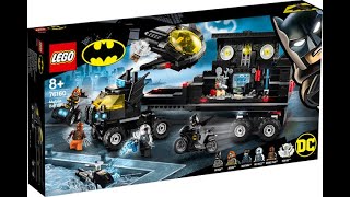 LEGO:  Mobile Bat Base - 76160 timelapse build and review