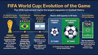 Inside The Massive FIFA World Cup 2026 Expansion: 48 Teams, 104 Matches! ⚽ Inside The Massive FIFA World Cup 2026 Expansion: 48 Teams, 104 Matches! ⚽