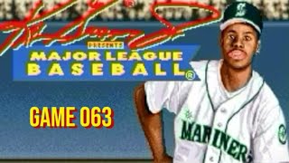 Ken Griffey Jr Presents Major League Baseball (Super Nintendo) - 2024 Season Game 63