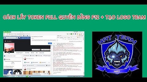 NAT | Cách Lấy Token Full Quyền Bằng F12 + Tạo Logo Team ✔