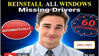 Missing Windows Drivers Fix & Reinstall Them Using This One Command!