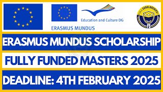 Erasmus Mundus Scholarships - Fully Funded MESPOM Scholarship 2025-2026 for International Students