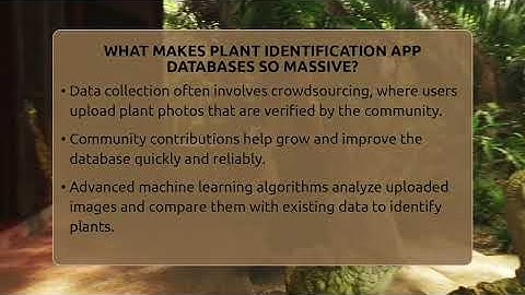 What Makes Plant Identification App Databases So Massive? - The Plant Enthusiast