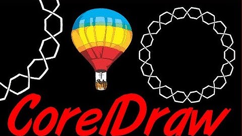 Corel Draw Tips & Tricks Rotate 10 5 deg just to give you a little over lap