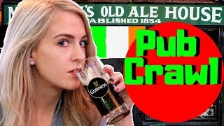 Irish Girl Tries 'IRISH' Pubs in New York