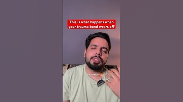 This is what happens when your trauma bond wears off