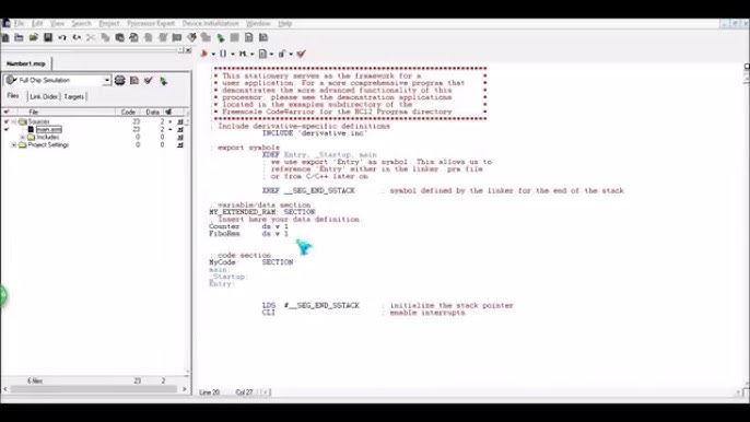 CodeWarrior® for Microcontrollers-Classic IDE