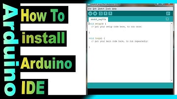 How to download and install Arduino IDE