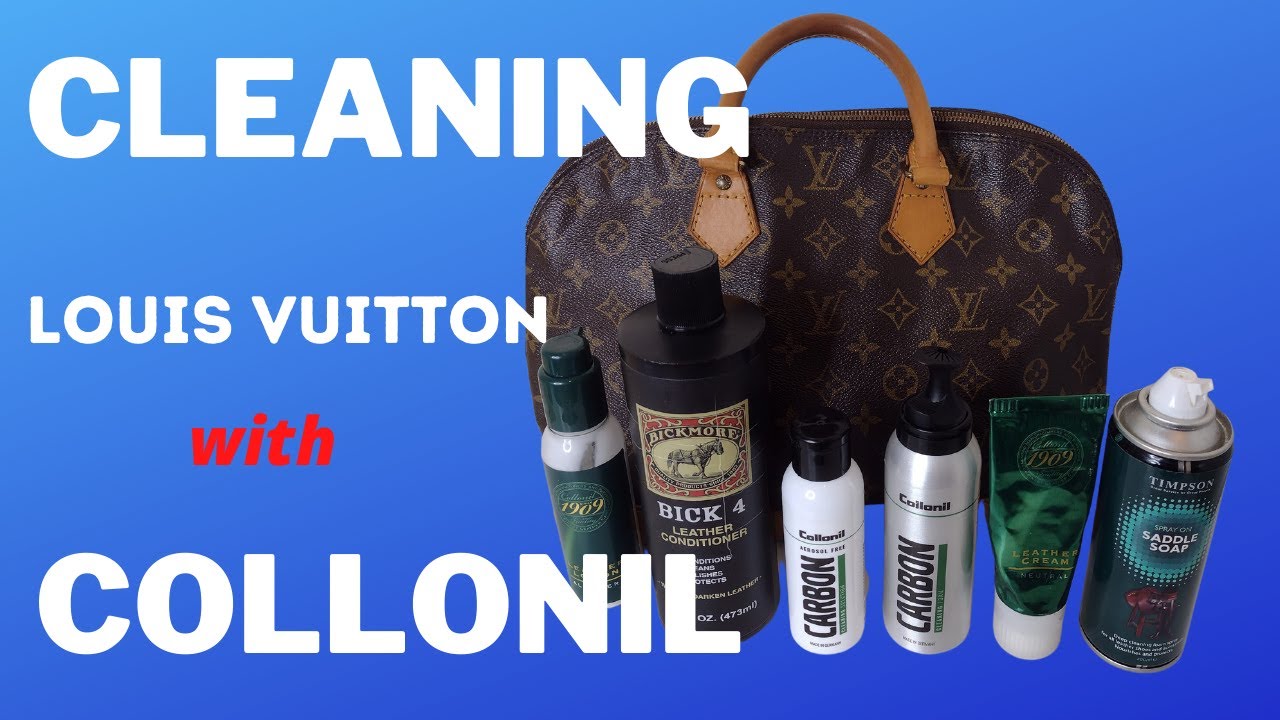 HOW TO CLEAN LOUIS VUITTON WITH SADDLE SOAP @Styledunderhealing 