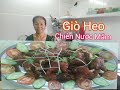 Cô Tư TV Làm Món Giò Heo Chiên Nước Mắm