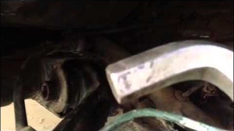 Vw trailing arm removal