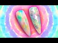 2 Fun &amp; Easy Summer Tye Dye Nail Looks!