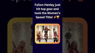Fallon Henley Won The Womens Speed Le