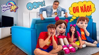  Maria Clara e JP tentam trollar o professor! 🎒😷 Foram Descobertos? 