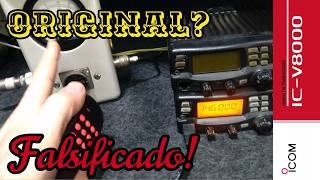 O dilema do ICOM IC-V8000: Transceptor original ou cópia sem força? Saiba como consertar!
