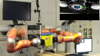 Visuo-tactile feedback controller for in-hand manipulation of unknown objects