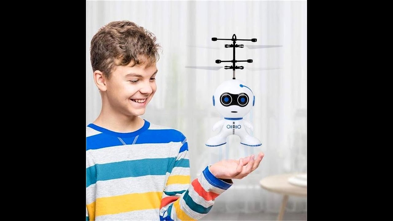 Mini Drone Brinquedo Infantil Robô Voa Com Infravermelho