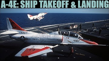 A-4E Skyhawk: Carrier Takeoff & Landing Tutorial | DCS WORLD