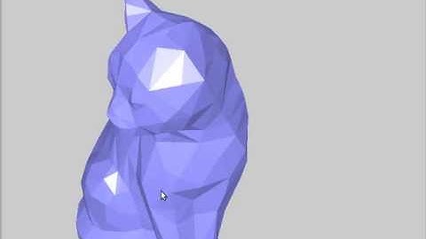 Demo implementation of subdivision methods