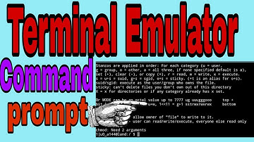 [Tutorial] Terminal emulator Android Full command prompt in Hindi.All hacking command in Android.
