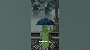 #anime #animation #yourname #umbrella #rain #sad