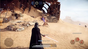 Lore accurate Darth Vader vs Obi-Wan Kenobi - duel #2 | Star Wars Battlefront 2