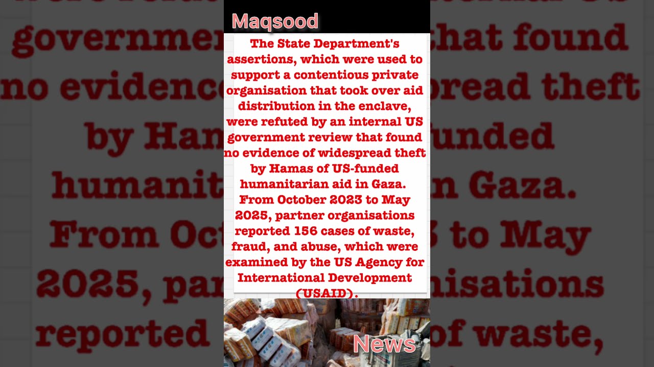 The State Department S Assertions Which Were Used To Support A Contentious