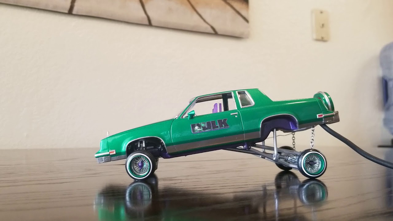 The Hulk Lowrider Model Car Hopper YouTube