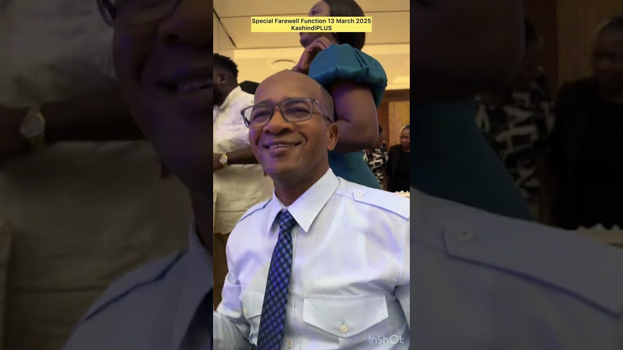 King Tee Dee performing at the Farewell Function and State House