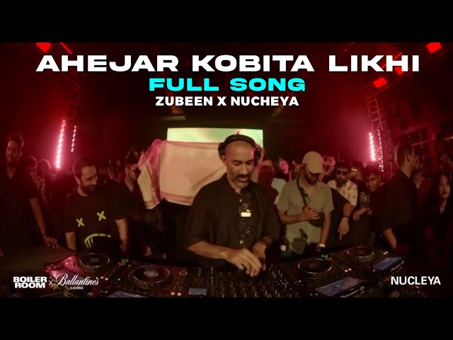 Ahejar Kobita Likhi Full Song | Zubeen Garg X Nucleya | Upcoming Song | New Assamese Song class=