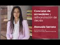 Concurso de Acreedores y mecanismos preconcursales para las Empresas | Manuela Serrano