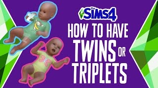 How to Have Twins or Triplets in The Sims 4 (WITHOUT MODS OR CHEATS) 🍼👶 screenshot 4