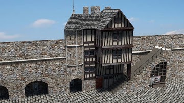 Blender 3D Mega Tutorial St.Michel mystery house part1