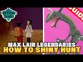 HOW TO SHINY Hunt Legendary Pokemon in Max Lairs in CROWN TUNDRA DLC