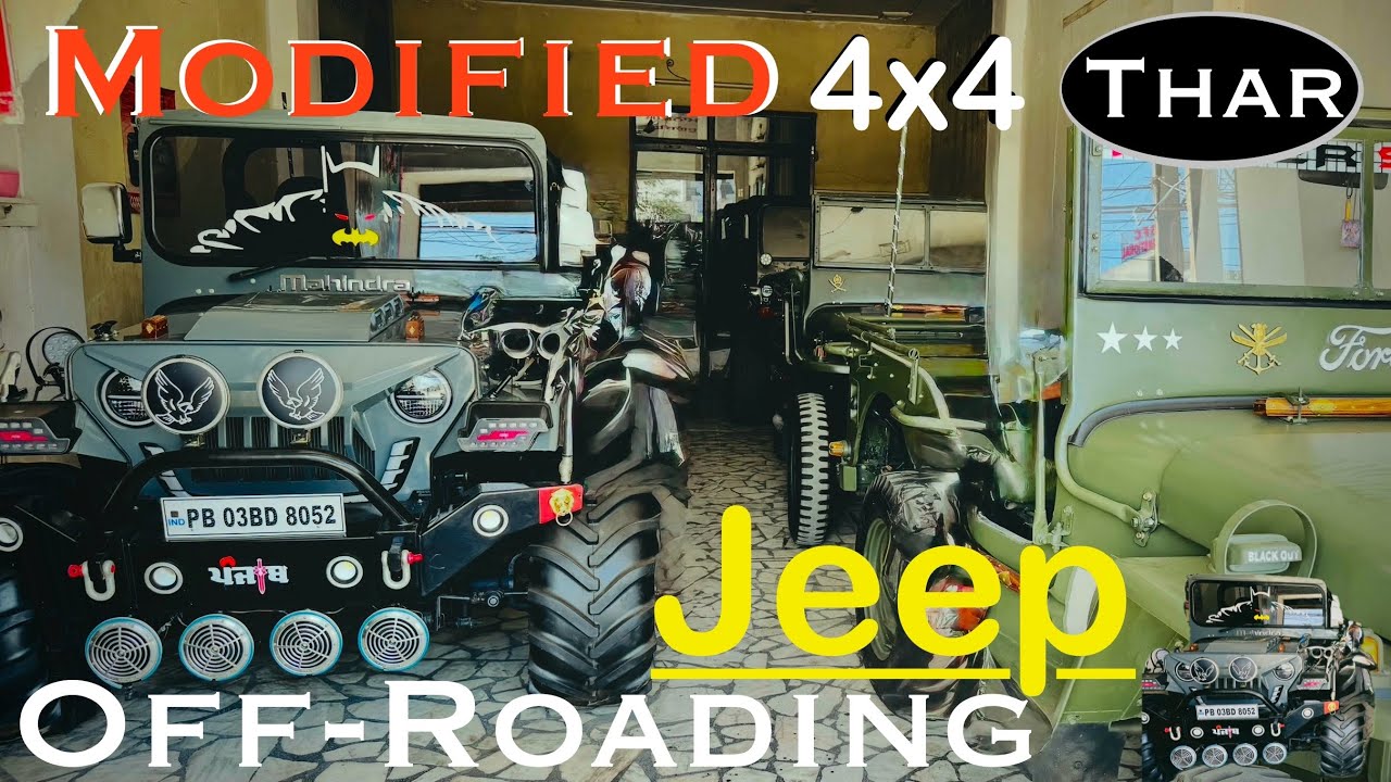 ਮੋਗਾ ਜੀਪ ਬਾਜ਼ਾਰ || Moga Jeep Market  | moga car bazar | open jeep | modified jeep Market moga