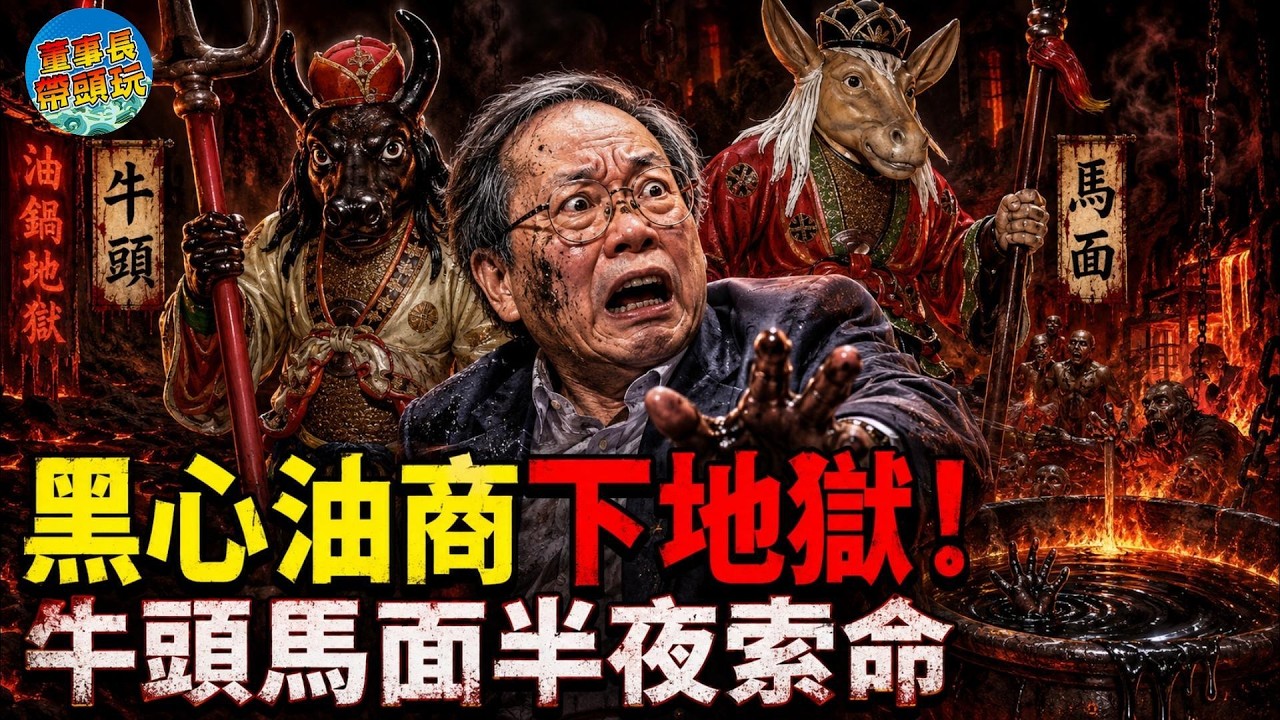 【2026現世報】賣毒油賺黑心錢，活人半夜竟被牛頭馬面押進地獄