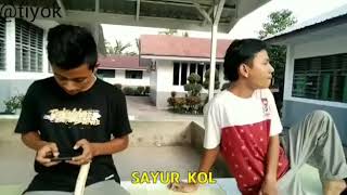 Status wa lucu  lagu sayur kol