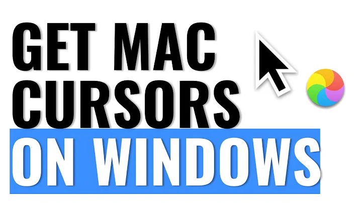 How to Get Mac OS Mouse Cursor Set for Windows PC (Download)