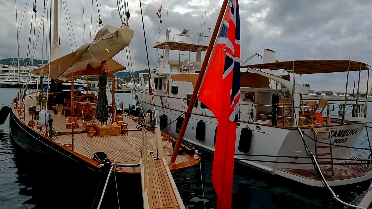 Régates Royales Cannes — Classic Sailing Yachts & Shamrock V Sailing the French Riviera (4K)