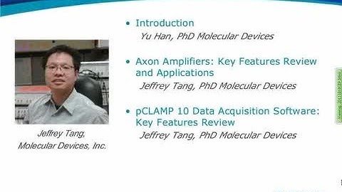 Axon amplifiers and pCLAMP software-Key features reviews (Chinese version)