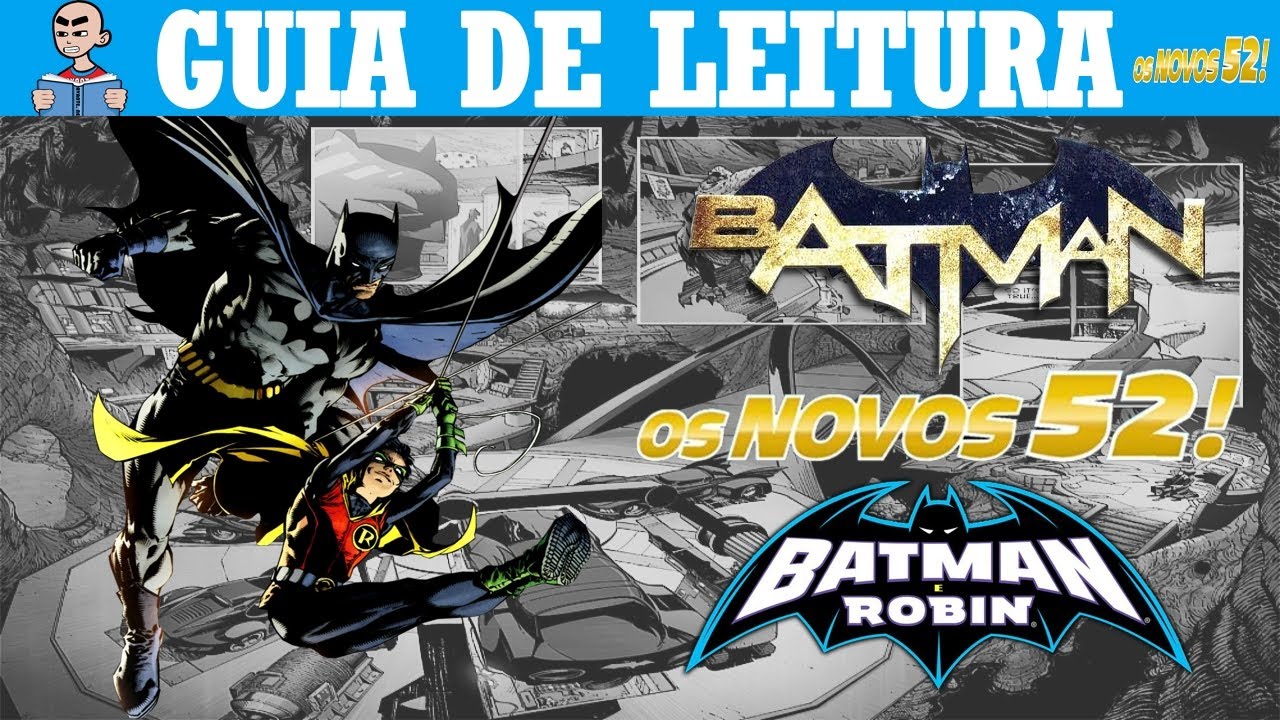 HQ Batman & Robin Duas Caras - Os Novos 52