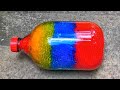 Breaking glass bottles🔥 - Crushing Crunchy & Soft Things💥🍾💰⚠️